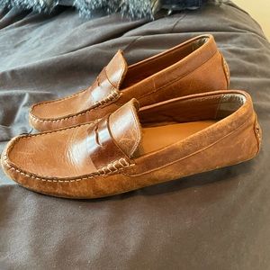 Like new!! Franco Fortini leather shoes.